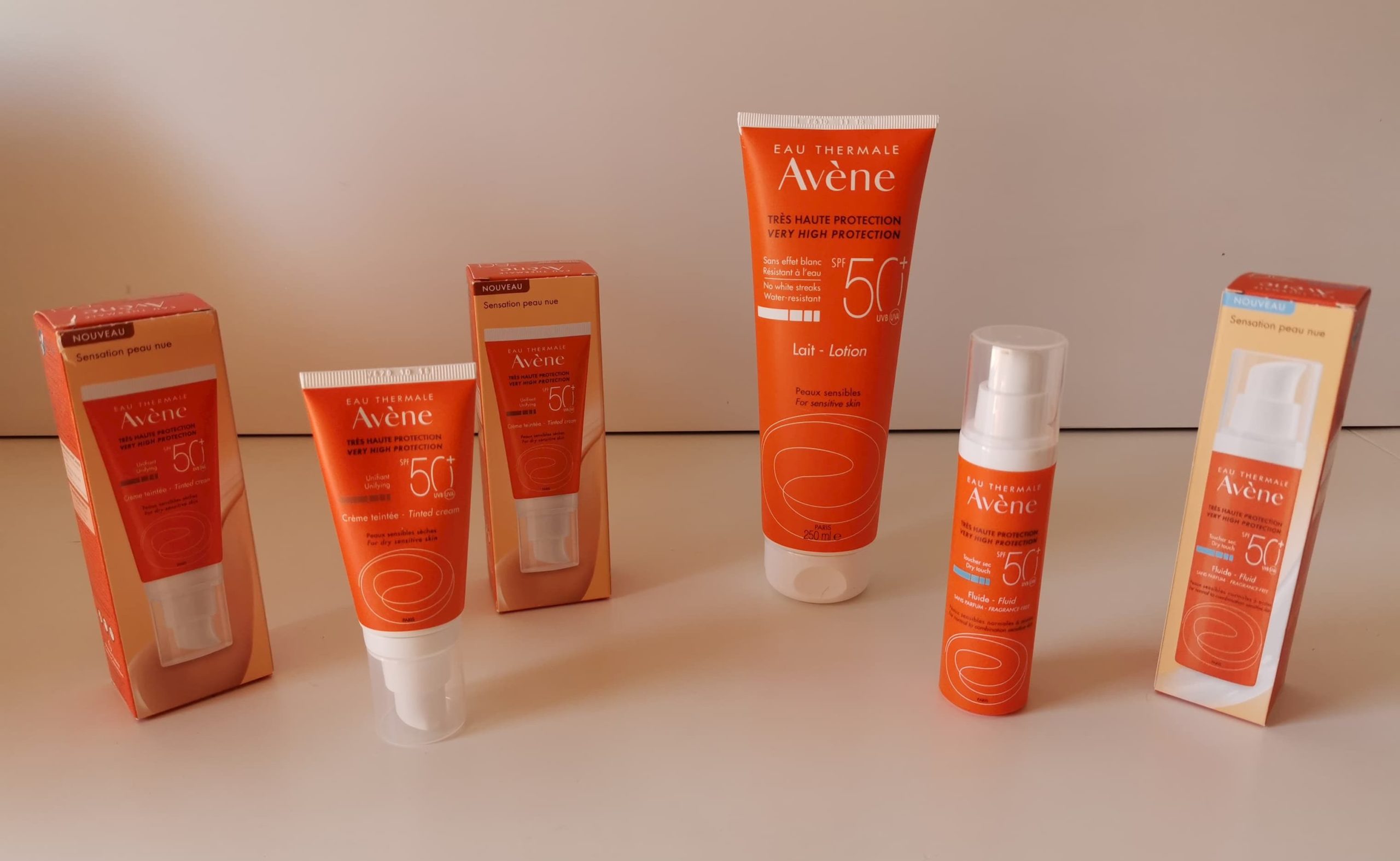 Avene sensitive skin sunscreens
